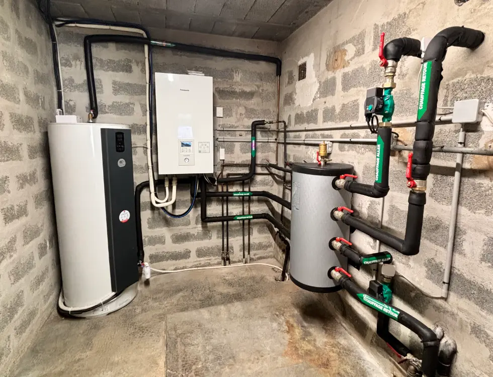 2S Confort - Chauffage, Climatisation & Entretien : votre confort durable à Carcassonne | Remplacement d’une chaudière Fioul : Pompe à chaleur AIR/EAU